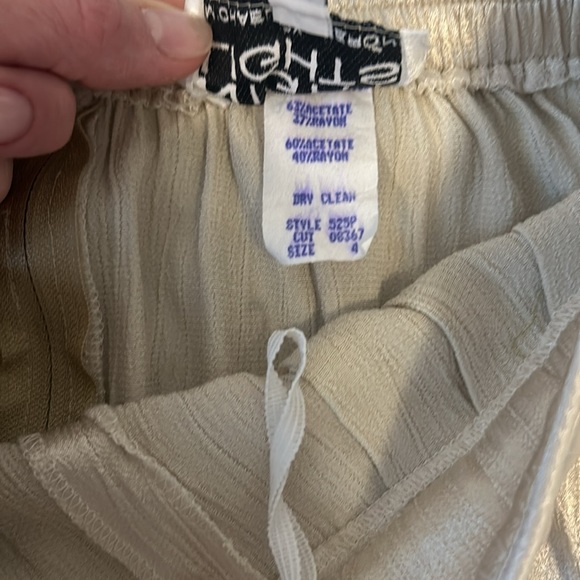 Vintage shimmery Night lights by Michael Calderon pantsuit set made in USA 4 - Picture 3 of 11